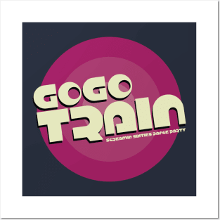 GoGo Train Logo Posters and Art